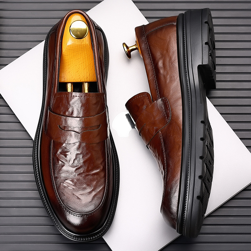 Men Formal Wear Office - Herren-Lederschuhe für Freizeitgeschäfte, vielseitige und bequeme