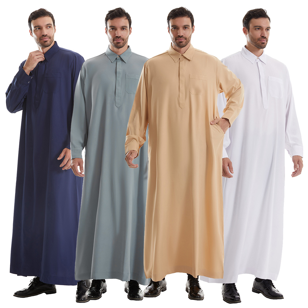 Men Formal Wear Dubai - Männer Jubba Thobe Herren Langes Hemd