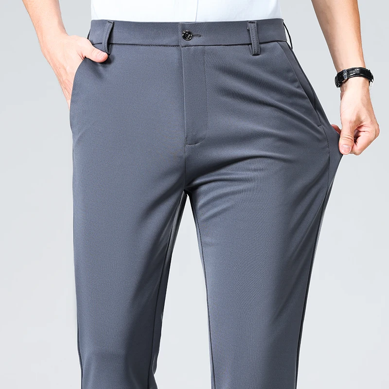 Men Formal Wear Outfits - Frühling Sommer Dünne Hosen Männer Formale
