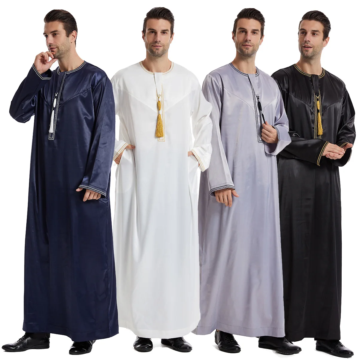 Men Formal Wear Dubai - Eid-Kleid für muslimische Männer, Jubba Thobe