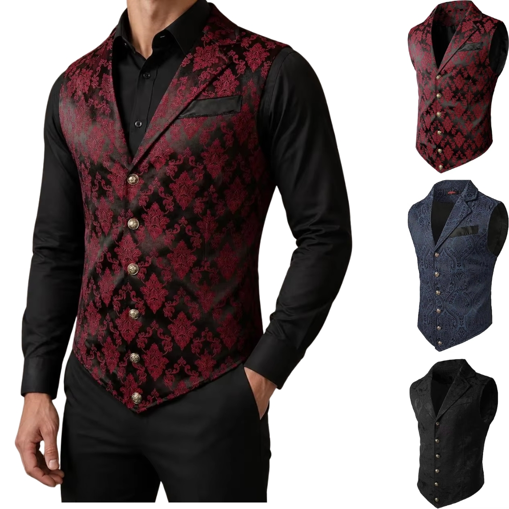 Victorian Men'S Formal Wear - Retro Herren Weste im viktorianischen Stil