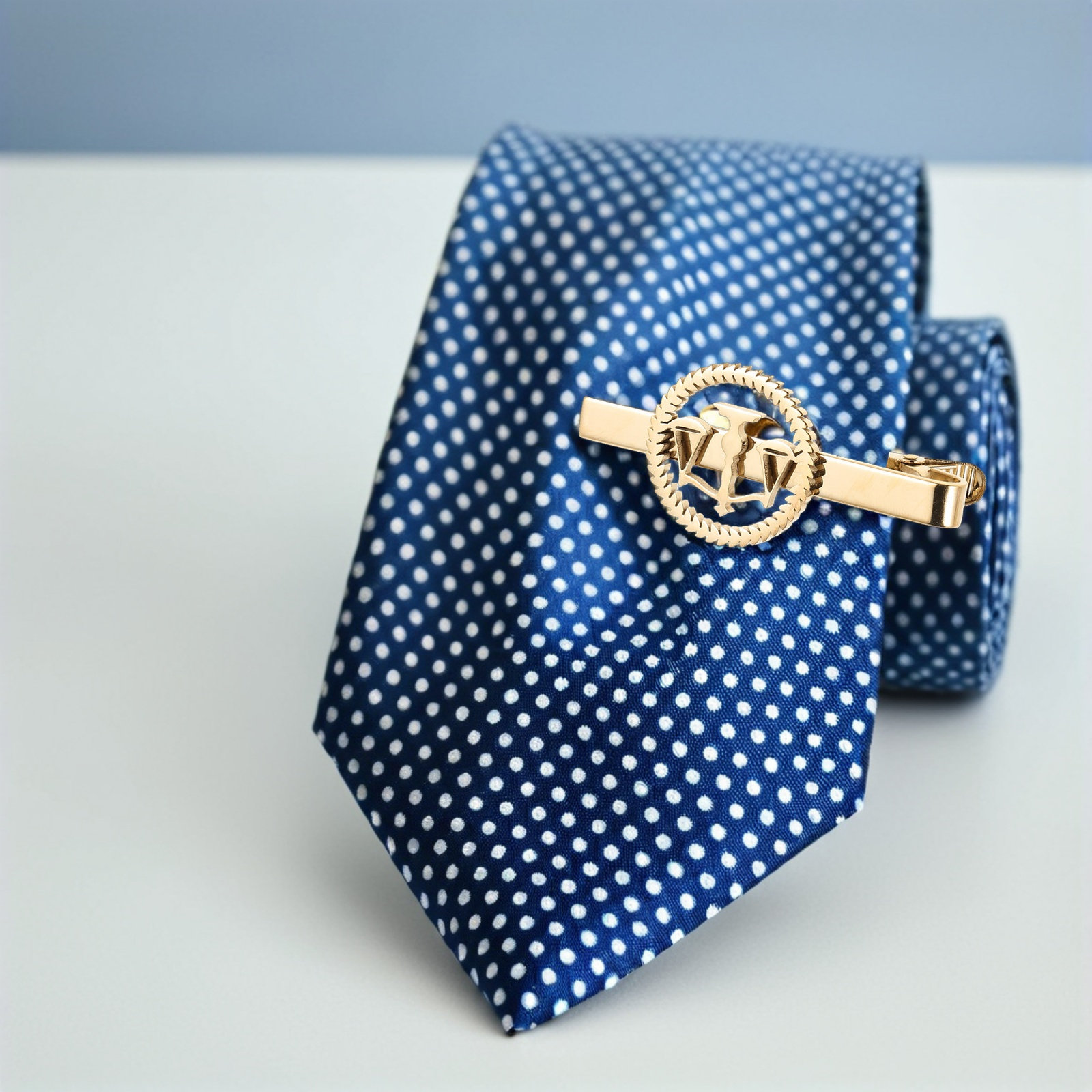 Scale - Men Formals & Ethnic Wear - Libra-Krawattenklammer aus goldenem Edelstahl, Herren, Anwalt,
