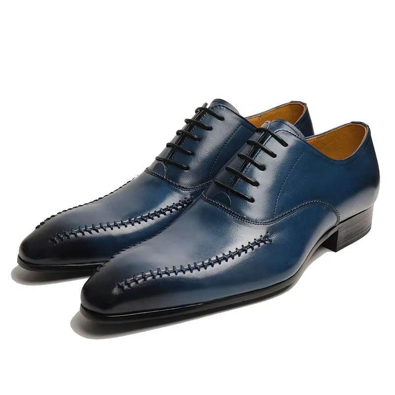 Men Formal Wear Office - Hochwertige Luxus-Herren-Kleiderschuhe aus echtem Leder mit