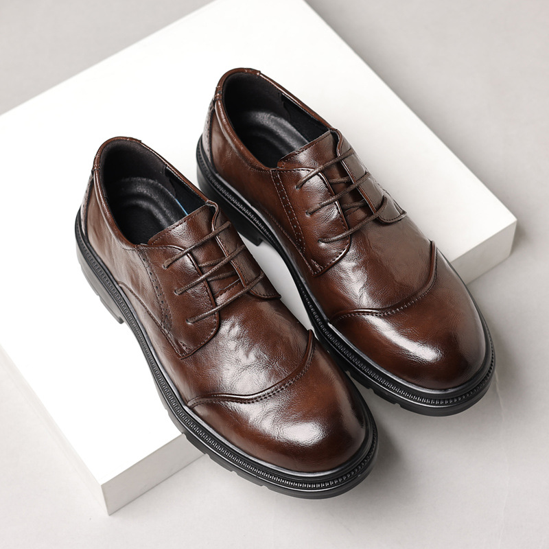 Herren-Lederschuhe für Freizei – Men Formal Wear Office Bewertung und Preis