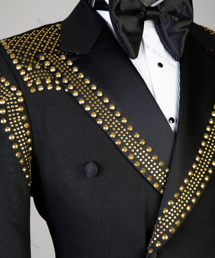 Herrenanzug-Set, 2-teilig, Bla – Men Formal Wear Office Bewertung und Preis
