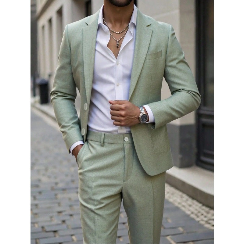 Business-Herrenanzug & Hosen-S – Men Formal Wear Outfits Bewertung und Preis
