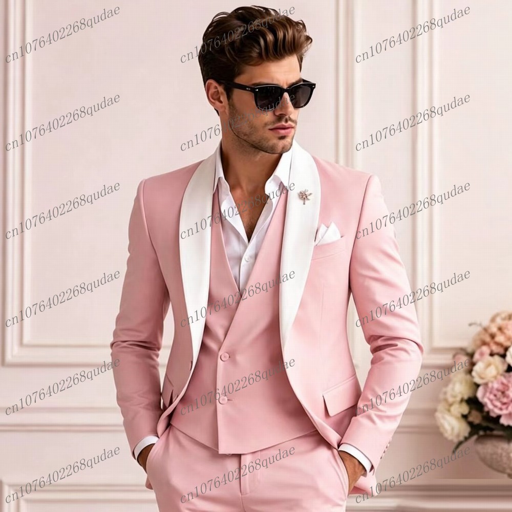 Weißer Kragen Rosa Formeller H – Mens Formal Bewertung und Preis
