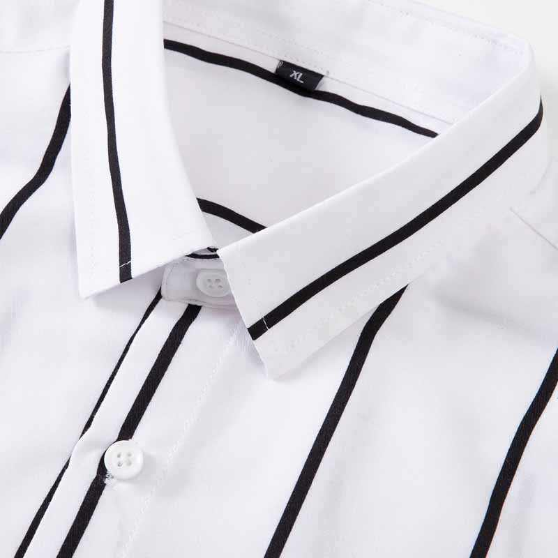 Herren Gestreiftes Hemd Langar – Mens Formal Bewertung und Preis