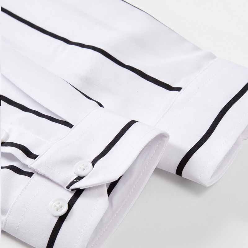 Herren Gestreiftes Hemd Langar – Mens Formal Bewertung und Preis