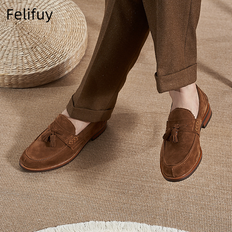 Neue braune Herren-Loafer aus  – Men Formal Party Wear Dress Bewertung und Preis