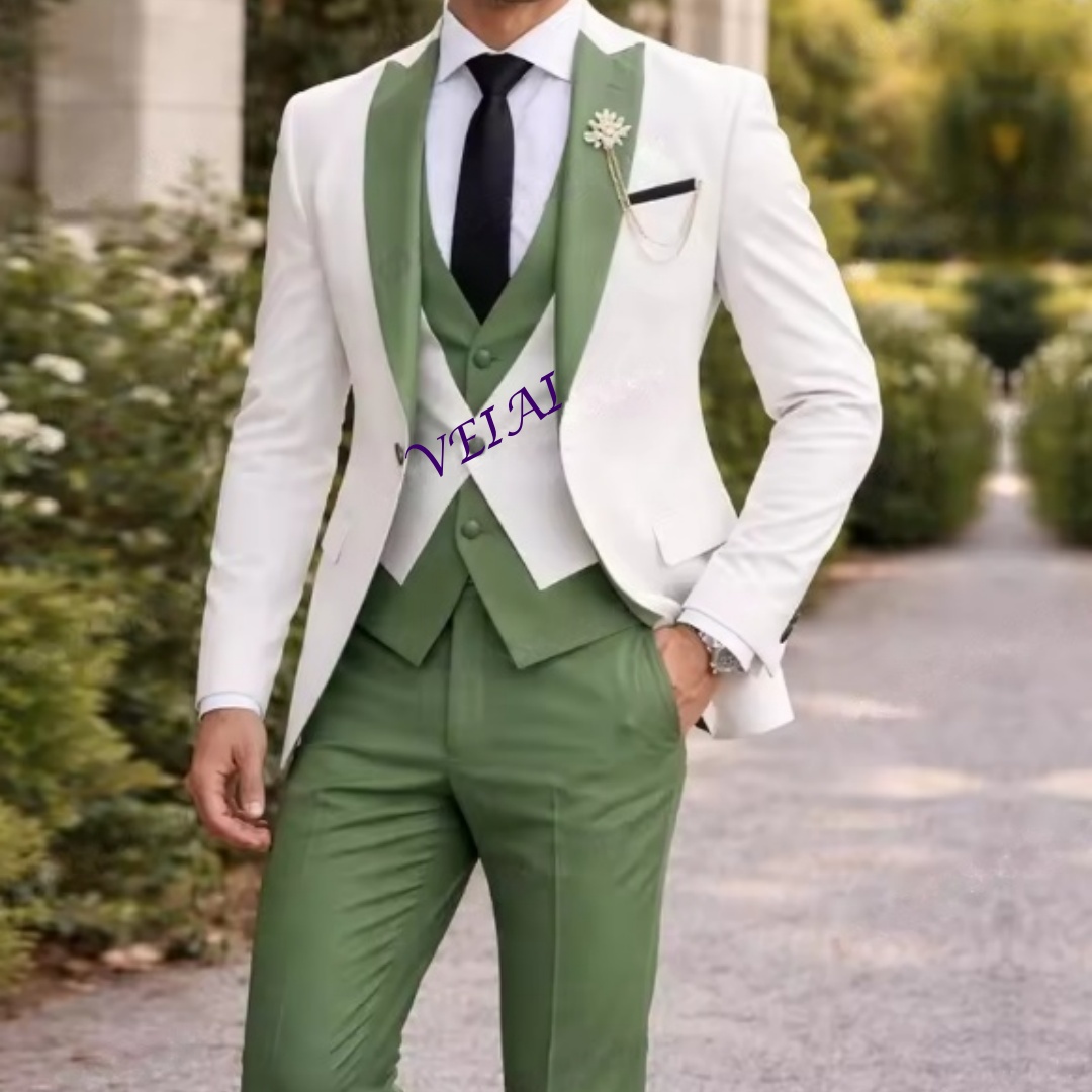 Maßgeschneiderter neuer weißer – Men Formal Wear Pinterest Bewertung und Preis
