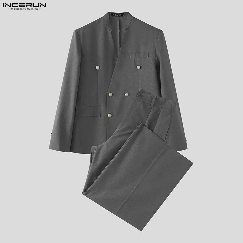 INCERUN Herren-Sets Einfarbig  – Mens Formal Bewertung und Preis