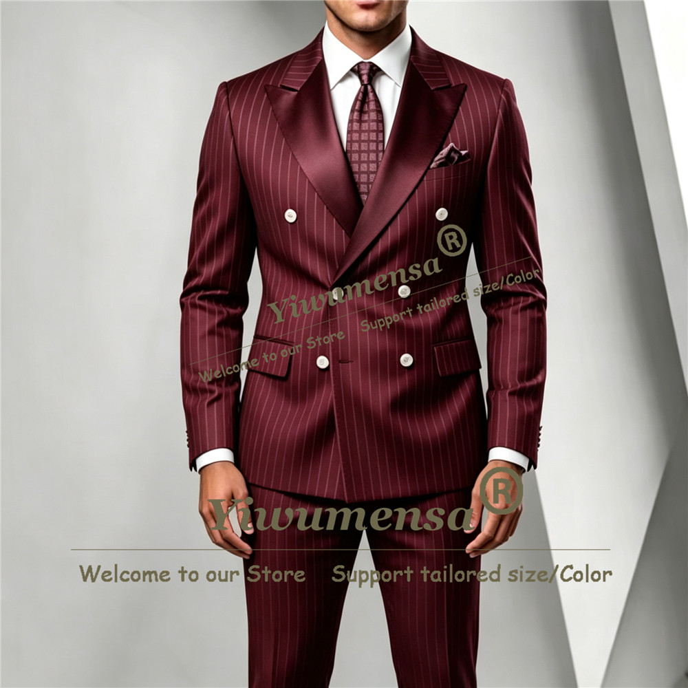 Herrenanzug mit Nadelstreifenm – Men Formal Wear Outfits Bewertung und Preis