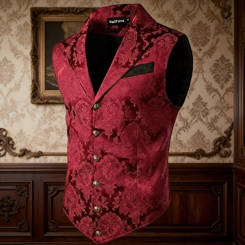 Herren-Weste im Retro-Viktoria – Victorian Men'S Formal Wear Bewertung und Preis