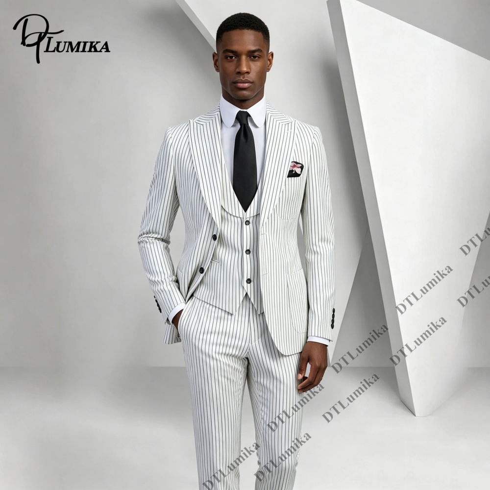 Klassischer Herrenanzug mit Na – Men Formal Wear Outfits Bewertung und Preis