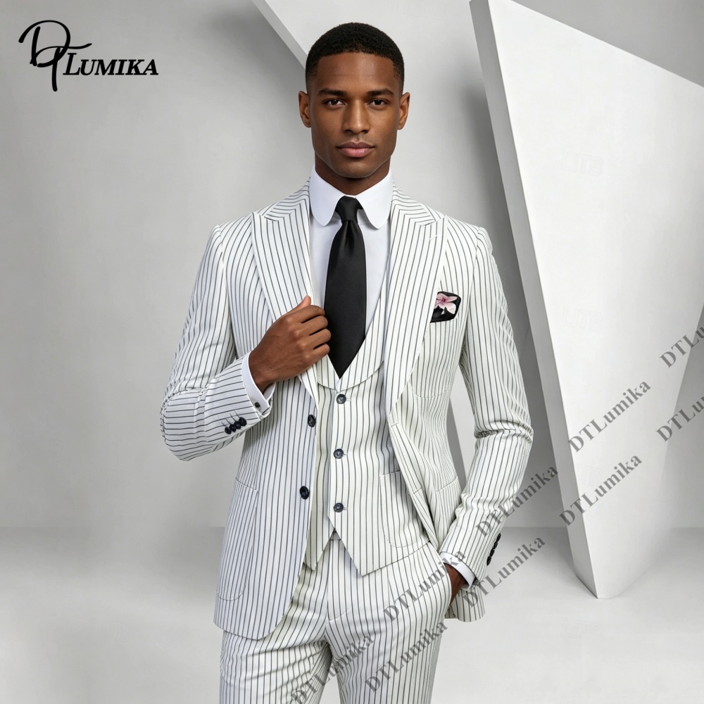 Klassischer Herrenanzug mit Na – Men Formal Wear Outfits Bewertung und Preis